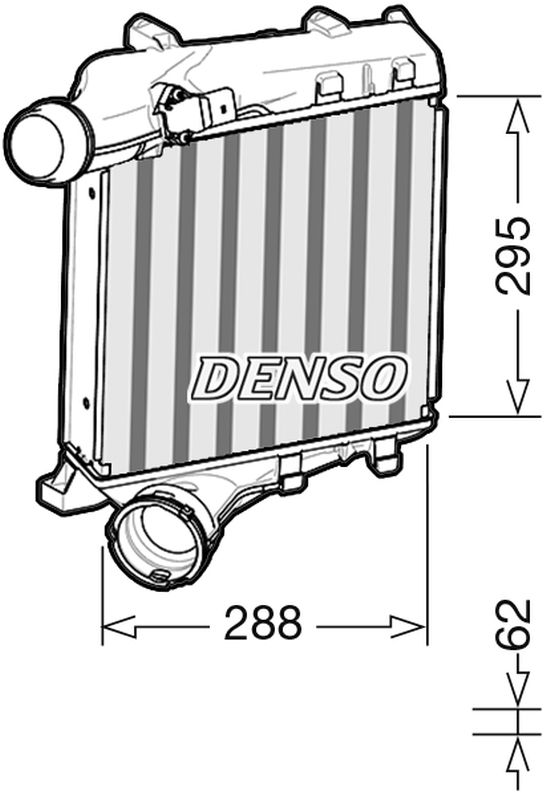Denso Charge Air Intercooler DIT28020